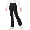 imageKEREDA Girls Flare Leggings Bell Bottoms School Uniform Pants High Waisted Flared Leggings for Teen GirlsBlacklight Graydeep Purple