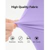 imageKEREDA Girls Flare Leggings High Waist Cross Bell Bottoms for Girls Yoga Dance Pants with Pockets Size 714 YearsPurple