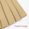 imageKEREDA Girls Pleated Mini Skirt High Waist Tennis School Uniform Skirts 414 YearsKhaki
