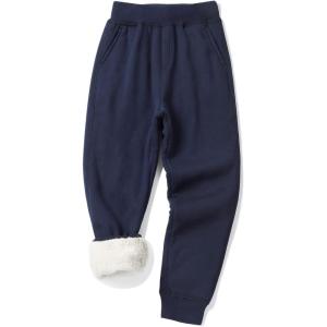 imageKEREDA Boys Girls Sweatpants Unisex Winter Warm Jogger PantsNavy