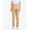 imageKEREDA Girls School Uniform Skinny Pants with Pockets Elasticized Waistband School Pants for Teen Girls ClothesKhaki