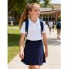 image:imageKEREDA Girls ALine Skirt with Undershorts School Uniform Skirts for Girls with Stretchy Waist Soft Skorts Fashion ClothesNavy