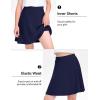 image:imageKEREDA Girls ALine Skirt with Undershorts School Uniform Skirts for Girls with Stretchy Waist Soft Skorts Fashion ClothesNavy