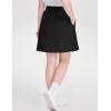 image:imageKEREDA Girls School Uniform Pleated Pullon Scooter Skirts with Undershorts Kids Skorts with PocketsBlack