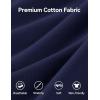 image:imageKEREDA Long Sleeve Uniform Shirts for Girls Cotton School Polo Shirts with Button for KidsNavy