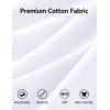 image:imageKEREDA Shool Uniform Shirts for Girls Cotton Polo Shirts Puff Sleeve with Button for Kids Golf Tennis TopsWhite