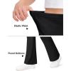 image:imageKEREDA Girls Flare Leggings School Uniform Pants for Girls Bell Bottoms Cotton Clothes for KidsBlack