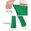 image:imageKEREDA Girls Flare Leggings School Uniform Pants for Girls Bell Bottoms Cotton Clothes for KidsGreen