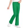 image:imageKEREDA Girls Flare Leggings School Uniform Pants for Girls Bell Bottoms Cotton Clothes for KidsGreen