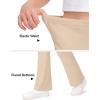 image:imageKEREDA Girls Flare Leggings School Uniform Pants for Girls Bell Bottoms Cotton Clothes for KidsKhaki