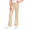 image:imageKEREDA Girls Flare Leggings School Uniform Pants for Girls Bell Bottoms Cotton Clothes for KidsKhaki