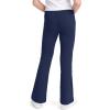 image:imageKEREDA Girls Flare Leggings School Uniform Pants for Girls Bell Bottoms Cotton Clothes for KidsNavy