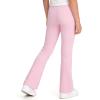 image:imageKEREDA Girls Flare Leggings School Uniform Pants for Girls Bell Bottoms Cotton Clothes for KidsPink