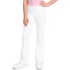 image:imageKEREDA Girls Flare Leggings School Uniform Pants for Girls Bell Bottoms Cotton Clothes for KidsWhite