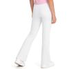 image:imageKEREDA Girls Flare Leggings School Uniform Pants for Girls Bell Bottoms Cotton Clothes for KidsWhite