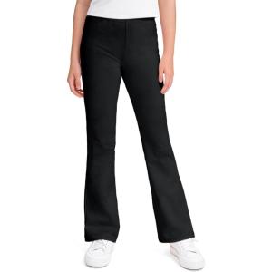 image:imageKEREDA Girls Flare Leggings School Uniform Pants for Girls Bell Bottoms Cotton Clothes for KidsBlack