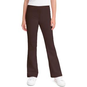 image:imageKEREDA Girls Flare Leggings School Uniform Pants for Girls Bell Bottoms Cotton Clothes for KidsBrown