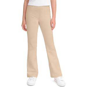 image:imageKEREDA Girls Flare Leggings School Uniform Pants for Girls Bell Bottoms Cotton Clothes for KidsKhaki