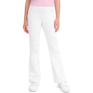 image:imageKEREDA Girls Flare Leggings School Uniform Pants for Girls Bell Bottoms Cotton Clothes for KidsWhite